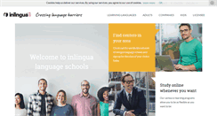 Desktop Screenshot of inlingua.com