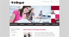 Desktop Screenshot of inlingua.com.ec