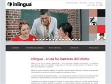 Tablet Screenshot of inlingua.es