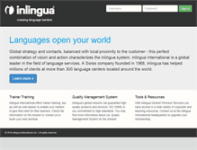 Tablet Screenshot of intranet.inlingua.com